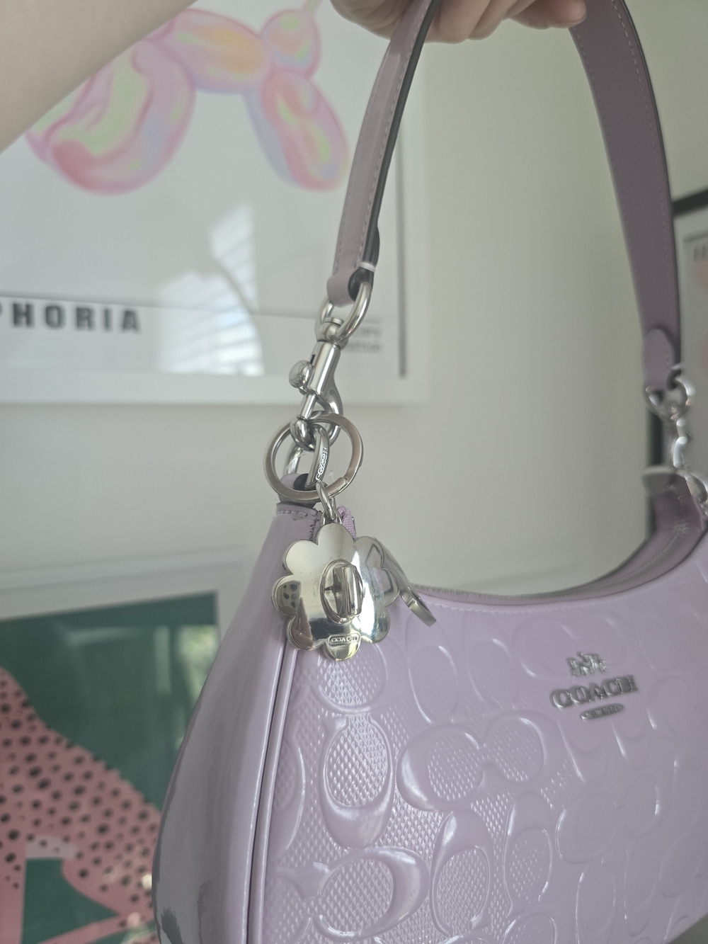 Coach Daisy Turnlock Charm Rare Y2k Collectible